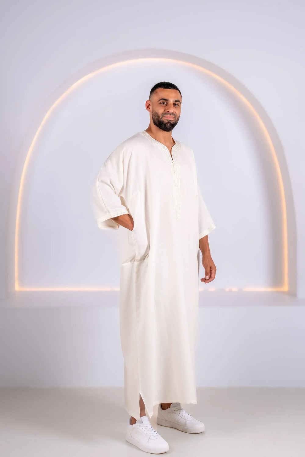 Moroccan Linen Gandoura